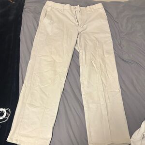Denver Hayes Men's Light Cream Chinos